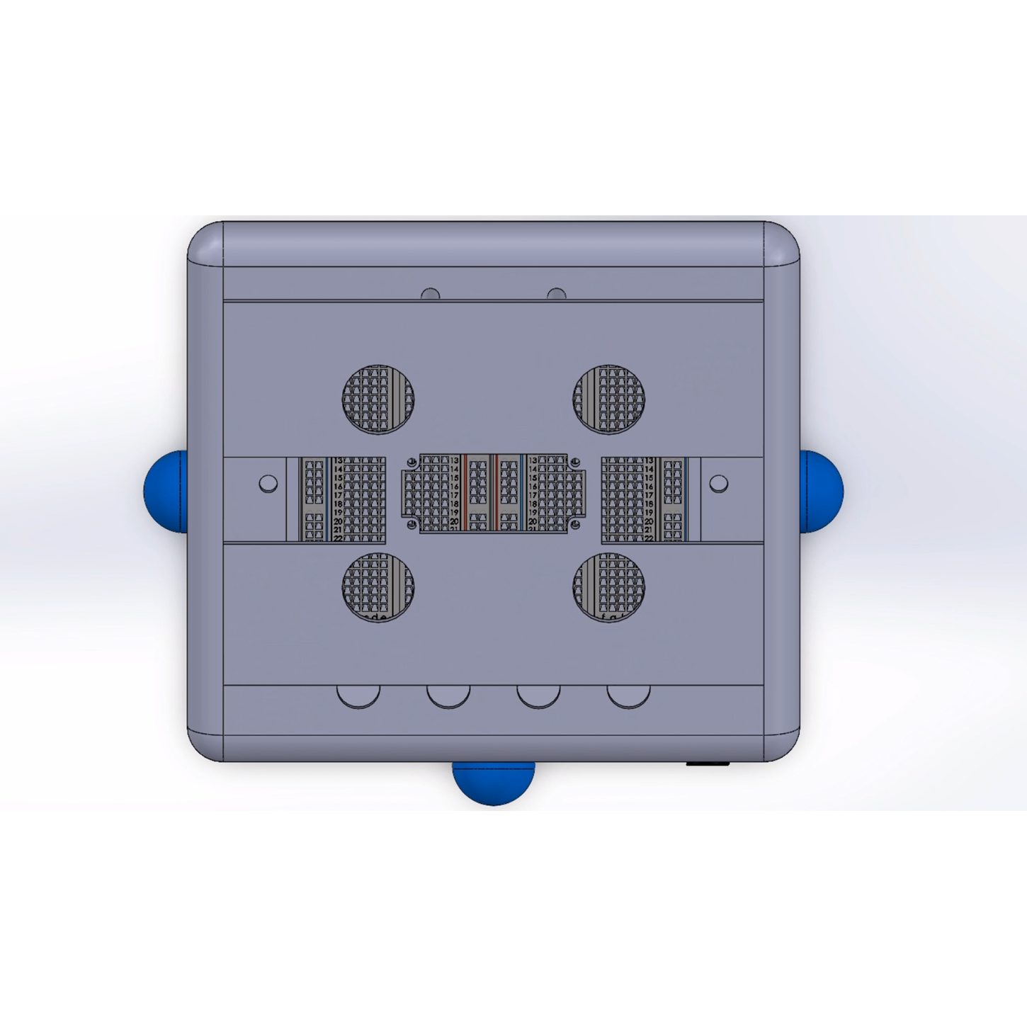 CAD model detailed assembly