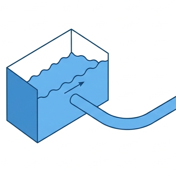 Pipe flow and return line design