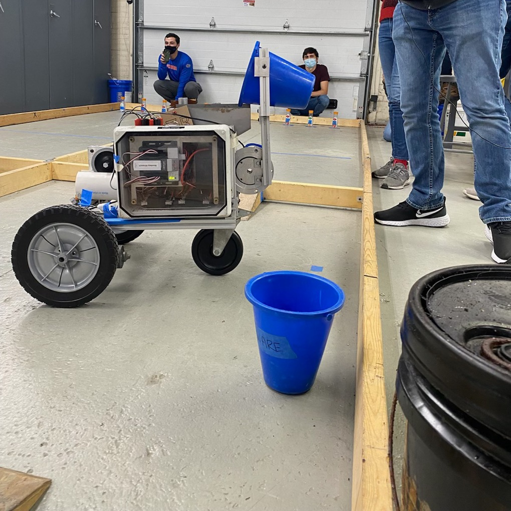 Robot Testing on Arena