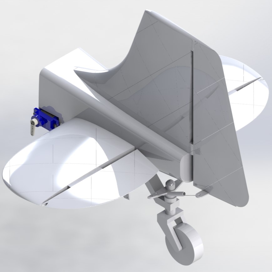 Elliptical horizontal tail